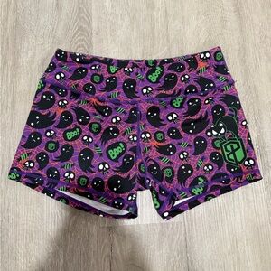 Born Primitive Purple and Black Athletic Shorts